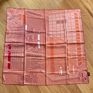 Orange scarf